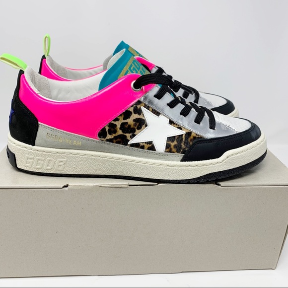 Golden Goose Yeah Leopard Sneakers - Picture 2 of 10
